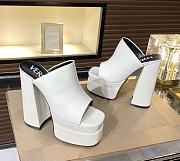 Okify Versace White Super High Heels 5.5-15cm EU35-43 - 5