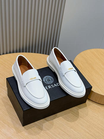 Okify Versace White Loafers EU38-45