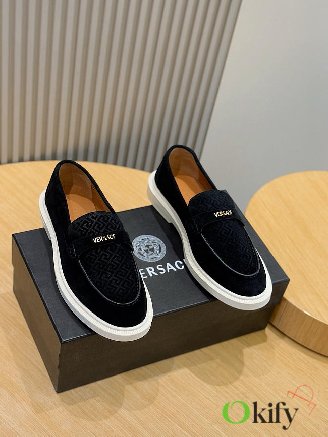 Okify Versace Black Loafers EU38-45 - 1