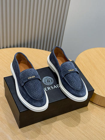 Okify Versace Dark Blue Loafers EU38-45