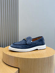 Okify Versace Dark Blue Loafers EU38-45 - 4