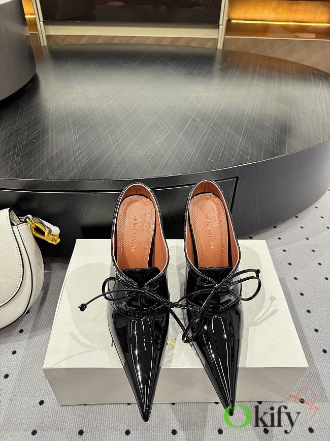 Okify Amina Muaddi Black Heels 10.5cm EU35-42 - 1