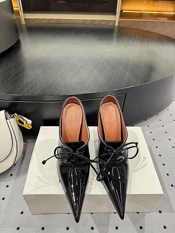 Okify Amina Muaddi Black Heels 10.5cm EU35-42