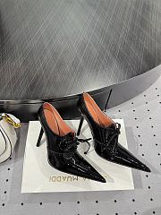 Okify Amina Muaddi Black Heels 10.5cm EU35-42 - 2