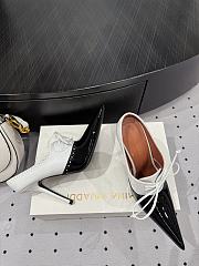 Okify Amina Muaddi Black And White Heels 10.5cm EU35-42 - 3
