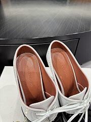 Okify Amina Muaddi Black And White Heels 10.5cm EU35-42 - 5