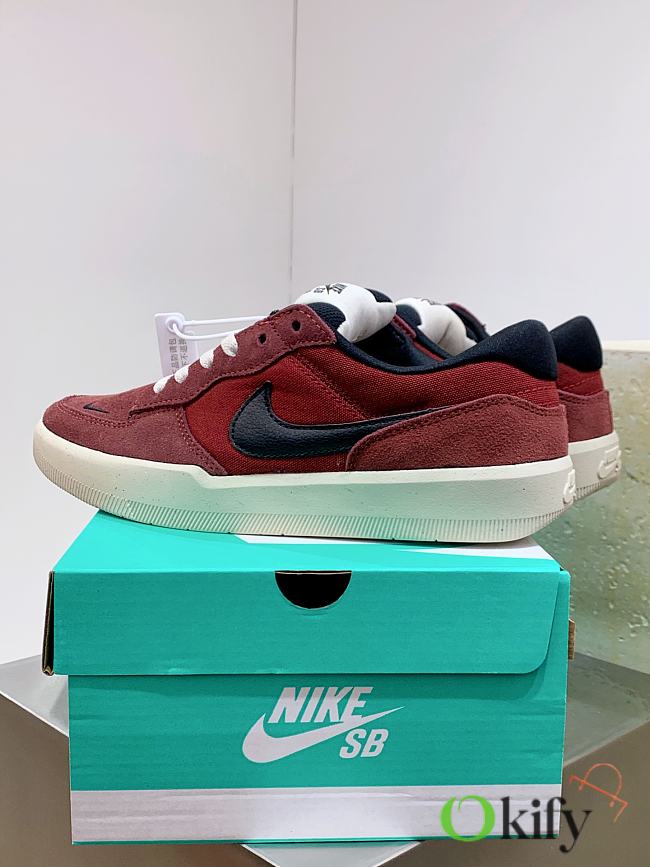 Okify Nike SB Force 58 Skate Shoes In Red EU36-45 - 1