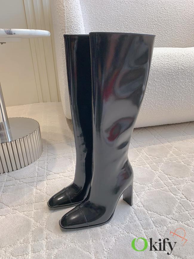 Okify YSL Black High Boots EU35-40  - 1