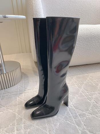 Okify YSL Black High Boots EU35-40 