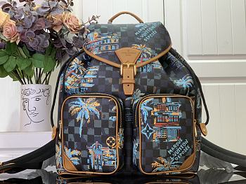Okify Louis Vuitton Montsouris Cargo Backpack N40755 40x17x34cm 
