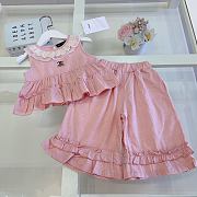 Okify CC Set Of Pink Top And Pants For Kids  - 6