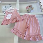 Okify CC Set Of Pink Top And Pants For Kids  - 5