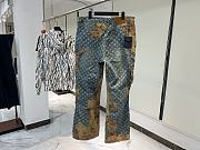 Okify Louis Vuitton Tassel Floral Jeans S-XL - 6