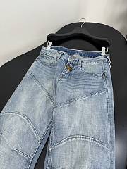 Okify Balenciaga Silhouette Pocket Baggy Jeans S-XL - 3