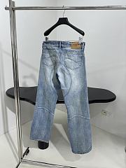 Okify Balenciaga Silhouette Pocket Baggy Jeans S-XL - 6