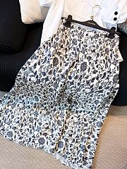 Okify Louis Vuitton Botanical Print Flared Maxi Skirt S-XL 1AGPY5 - 1