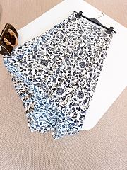 Okify Louis Vuitton Botanical Print Flared Maxi Skirt S-XL 1AGPY5 - 3