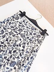 Okify Louis Vuitton Botanical Print Flared Maxi Skirt S-XL 1AGPY5 - 4
