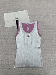 Okify CC Silver And Pink Tank Top SML - 1