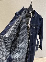 Okify Dior Denim Belt Dress  - 5