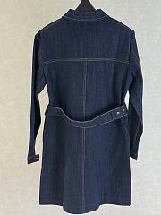 Okify Dior Denim Belt Dress  - 4