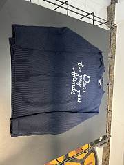 Okify Dior For My Real Friends Sweater In Blue SML - 5