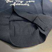 Okify Dior For My Real Friends Sweater In Blue SML - 3