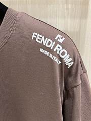 Okify Fendi Brown T-shirt XS-L - 3