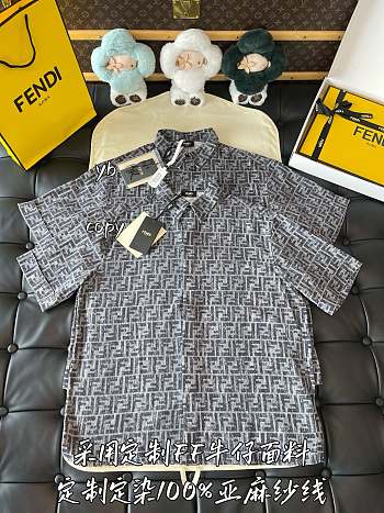 Okify Fendi Gray Shirt 