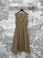 Okify Fendi Cotton Dress In Beige SML  - 2
