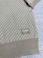 Okify Fendi Beige Cardigan SML - 4