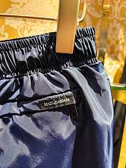 Okify Dolce & Gabbana Dark Blue Shorts For Beach S-XL  - 2