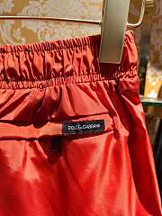 Okify Dolce & Gabbana Red Shorts For Beach S-XL  - 2