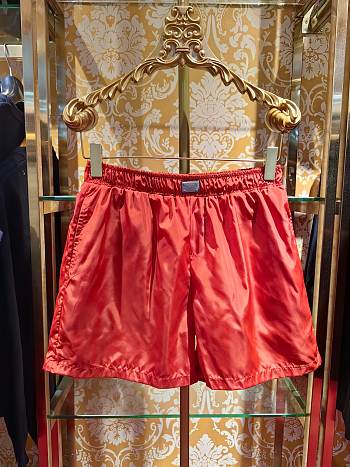 Okify Dolce & Gabbana Red Shorts For Beach S-XL 