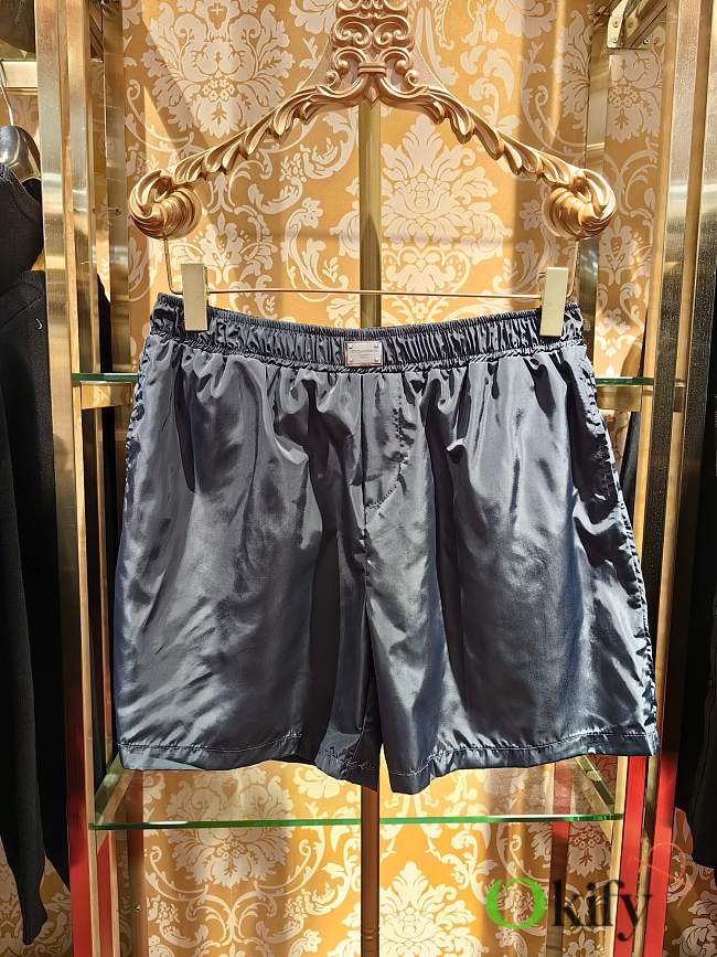 Okify Dolce & Gabbana Gray Shorts For Beach S-XL  - 1