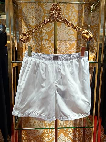 Okify Dolce & Gabbana Dark White Shorts For Beach S-XL 