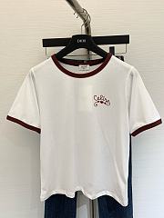 Okify Celine White And Red T-shirt SML  - 1