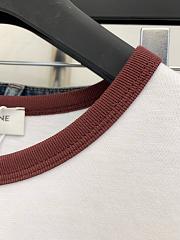 Okify Celine White And Red T-shirt SML  - 2