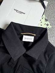 Okify YSL Black Polo Shirt SML - 3