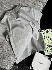 Okify YSL Gray Polo Shirt SML - 5