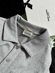Okify YSL Gray Polo Shirt SML - 2