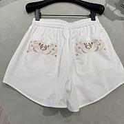 Okify Hermes Set Of Embroidery Top And Shorts  - 3
