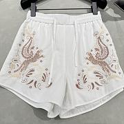 Okify Hermes Set Of Embroidery Top And Shorts  - 2
