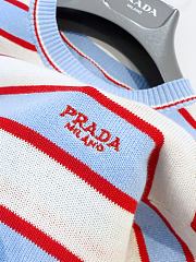 Okify Prada Short Sleeved Knit Top  - 6