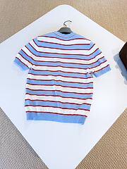 Okify Prada Short Sleeved Knit Top  - 5