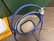 Okify Goyard Petit Flot Mini Bucket Bag In Dark Blue 17.5x12x10cm - 2