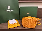 Okify Goyard Petit Flot Mini Bucket Bag In Yellow 17.5x12x10cm - 4