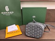 Okify Goyard Petit Flot Mini Bucket Bag In Gray 17.5x12x10cm - 5