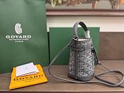 Okify Goyard Petit Flot Mini Bucket Bag In Gray 17.5x12x10cm - 6