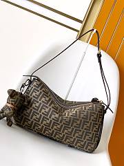 Okify Fendi Simply Fendi Medium Bag In Brown 34x4.5x20cm  - 4